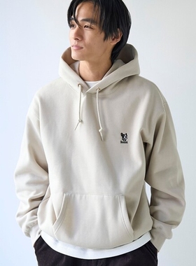 东京胖黄瓜日本代购 coen 狗狗刺绣抓绒连帽卫衣 0015