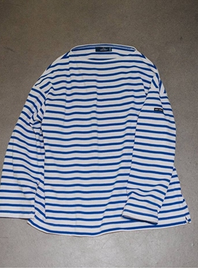 26春夏 SAINT JAMES / OUESSANT 长袖条纹T恤 法国制 0002