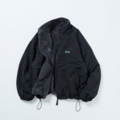 5折 男女 FREAK STORE 型尼龙抓绒双面立领夹克 宽松版 0745