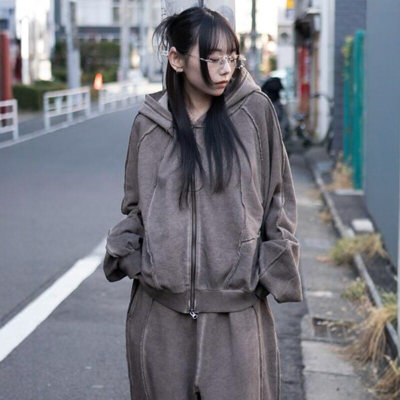 2026SS 东京胖黄瓜日本代购 WEGO 连帽拉链卫衣 WE26SS12-M0003