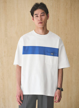 【6折】日本代购 ＜CHUMS＞GLR 口袋圆领短袖T恤 5675