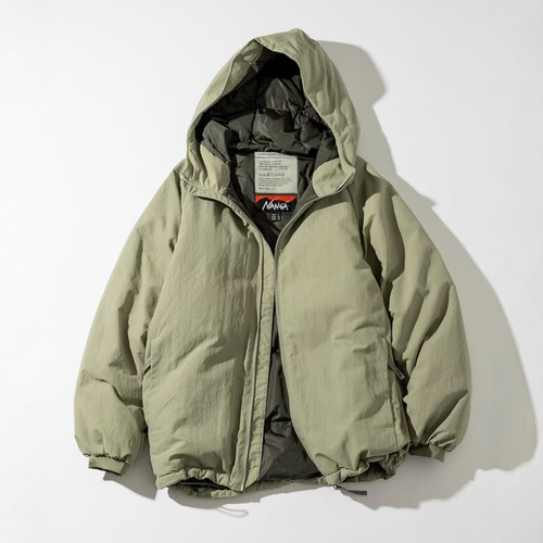 25秋冬 NANGA x FREAK'S STORE 防水尼龙连帽羽绒服 男款 0052