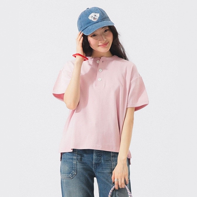 东京胖黄瓜日本代购 BEAMS BOY Healthknit 厚螺纹短袖T恤 1090