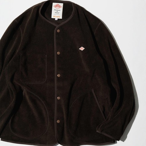 25秋冬 日产 BEAMS x DANTON 刺绣抓绒外套 男款 5054