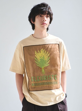 【VIP限时6折】THE NERDYS×BRIGITTE TANAKA×GLR 印花T恤 0016