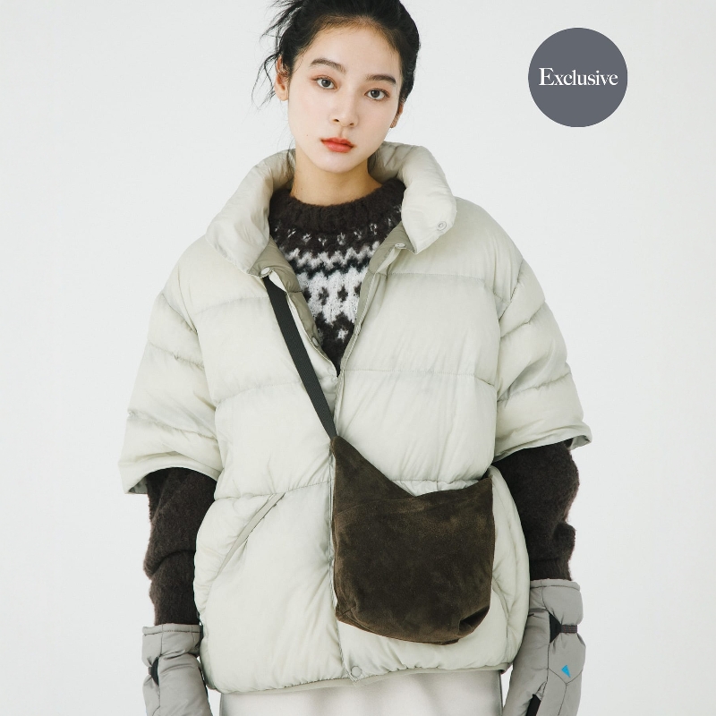 【VIP限时7折】TAION / EKAL 男女款 便携式短袖羽绒 TAION1-FEA7