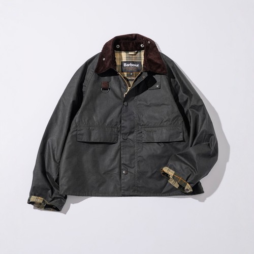【VIP限时72折】BARBOUR x FS / MODIFIED SPEY 短款涂蜡夹克0041