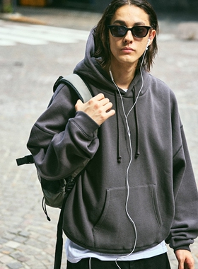 【6折】FREAK'S STORE 12oz 重磅短款宽松连帽卫衣 男款 1250