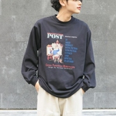 FORK&SPOON 印花长袖 T恤 东京胖黄瓜日本代购 DF26130 1010115