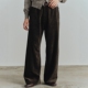 东京胖黄瓜日本代购 WYpt1665 天鹅绒曲线阔腿裤 WYM LIDNM
