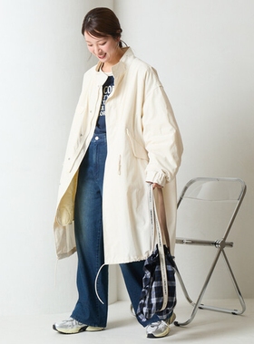 东京胖黄瓜日本代购 FREAK'S STORE M65内胆风衣三件套 0094