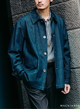 26春夏 日产 MACKINTOSH x EDIFICE 別注 HUMBIE 牛仔夹克 0003