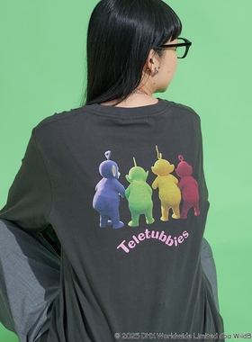 25秋冬 FREAK'S STORE / Teletubbies 天线宝宝印花T恤 女款 2682