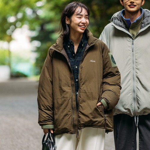 25秋冬 NANGA x FREAK'S STORE 防水军事立领羽绒服 女款 0014