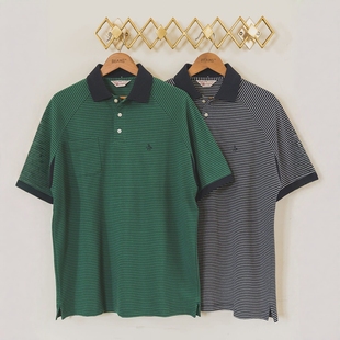 0054 PLUS 7折 日产 Munsingwear 珠地棉POLO衫 BEAMS 男款