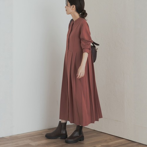 【VIP限时6折】东京胖黄瓜 DOORS 侧褶洋装  DRA7-26E202