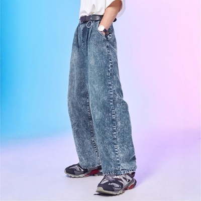 ADRER vintage make wide tapered denim 牛仔裤 ADRpt1312