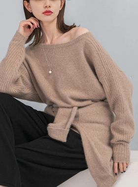 【9折】ROSSO 轻盈针织2穿圆领套头针织衫 RAA7-22K707