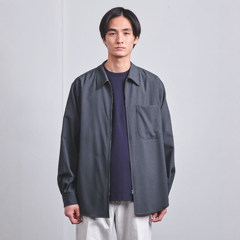 日本代购 UNITED ARROWS 纯羊毛拉链夹克 0165