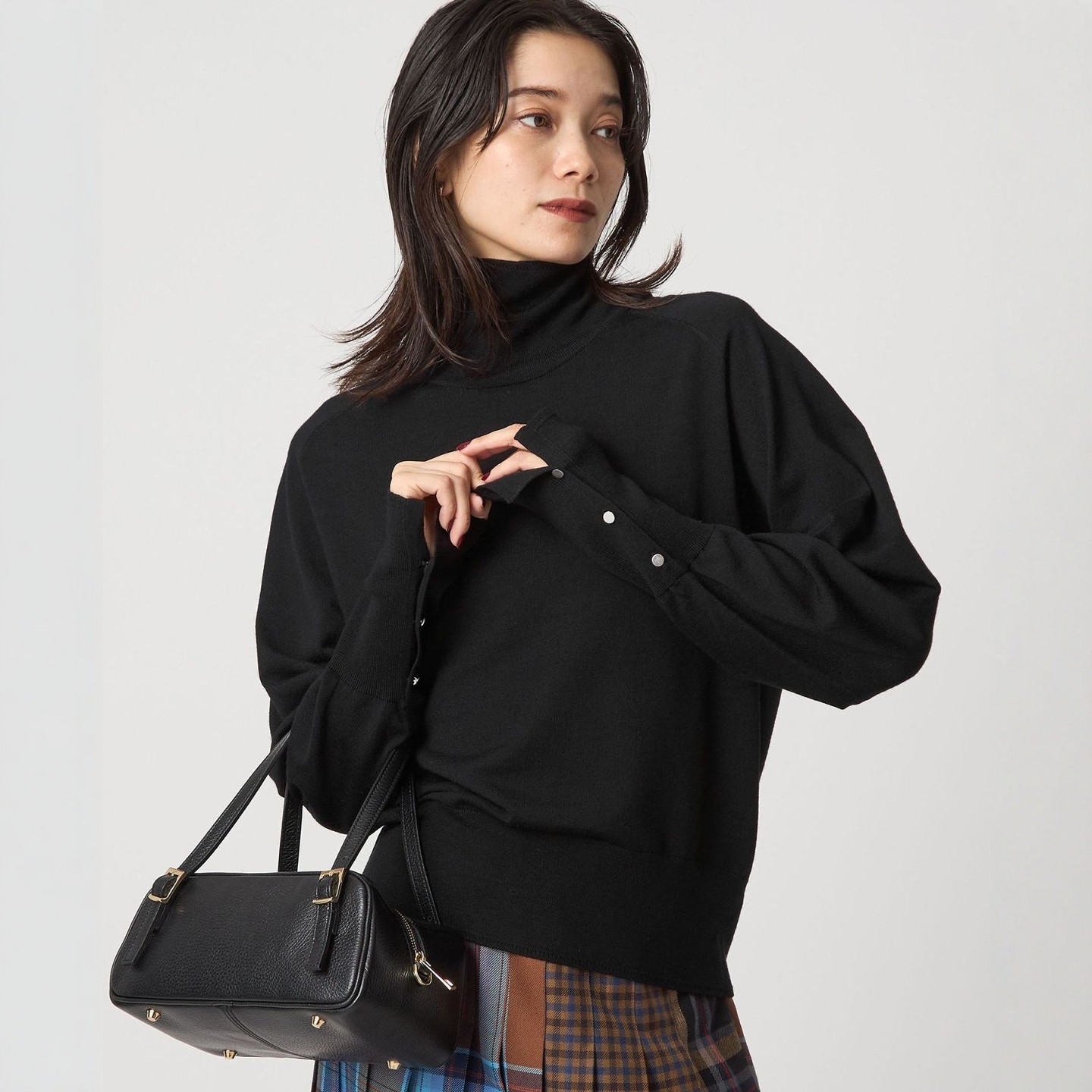 【VIP限时6折】Green label relaxing 纯羊毛高领针织衫 2625