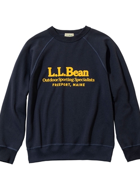 26秋冬 L.L. Bean / Men's Portage 植绒LOGO卫衣 男款 TC065472
