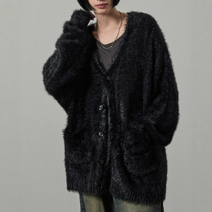 日本代购 MONO-MART / Alfred Alex 毛面开衫外套 AAcd720