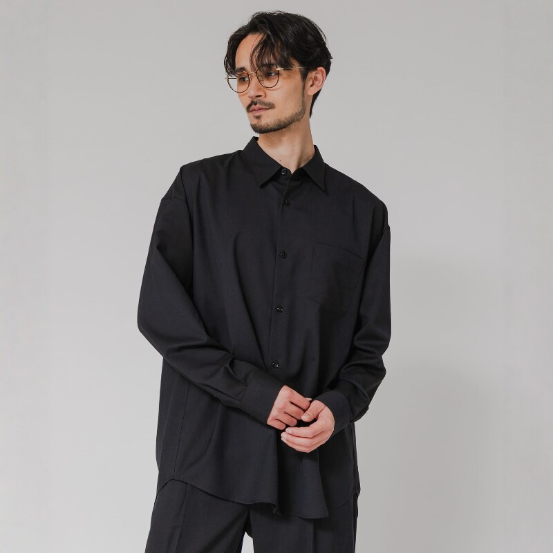 日本代购 URBAN RESEARCH 羊毛混纺衬衫 UR26230-1030101