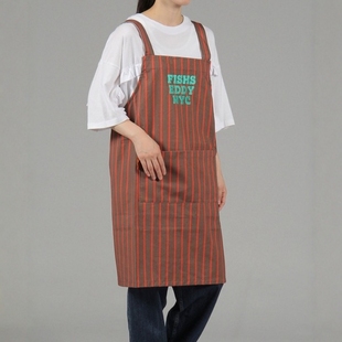 niko 条纹围裙 and... Eddy 579624 Fishs 日本代购