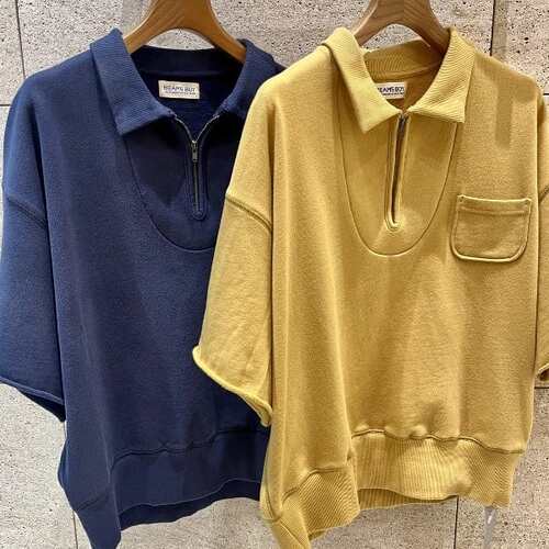 【5折】BEAMS BOY 半拉链短袖运动衫 女款 0048