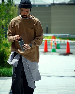 Pocket 日本制NT3102N NORTH 7oz 紫标 THE FACE Tee 现货