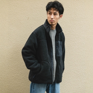 8折 DRA7 URBANRESEARCH 摇粒绒拉链夹克 17X704 DOORS