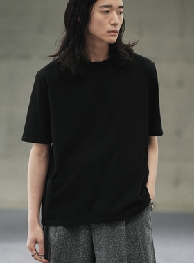 东京胖黄瓜日本代购 WYM LIDNM 基础款圆领短袖T恤 WYjk1124