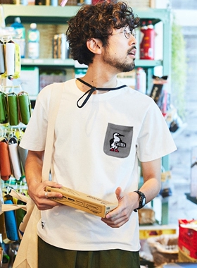 26春夏 CHUMS x FREAK'S STORE 纯棉针织口袋T恤 男女款 0691