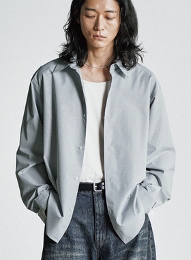 东京胖黄瓜日本代购 WYM LIDNM 基础款长袖衬衫 WYsh1620