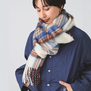 Ray BEAMS 0510 VIP限时7折 593 东京胖黄瓜 格纹围巾