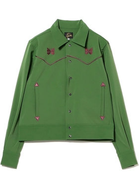 东京胖黄瓜日本代购 BEAMS JAPAN NEEDLES 复古翻领夹克  0735