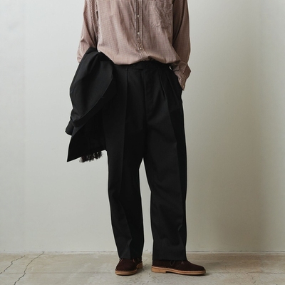 【5折】Steven Alan 纯羊毛牛津布双褶西裤 男款 1130