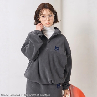 7折 学院徽标抓绒套头卫衣 FREAK STORE 2368