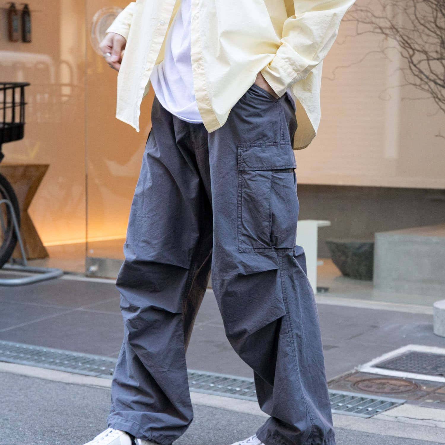 FORK&SPOON军事口袋休闲裤