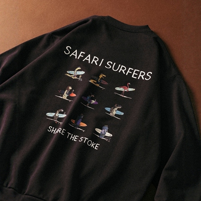 【5折】JONAS CLAESSON x FREAK'S STORE 印花圆领卫衣 男款 0010