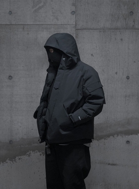 日本代购 Anders 军事硬壳连帽SONORA® AURA纤维羽绒夹克