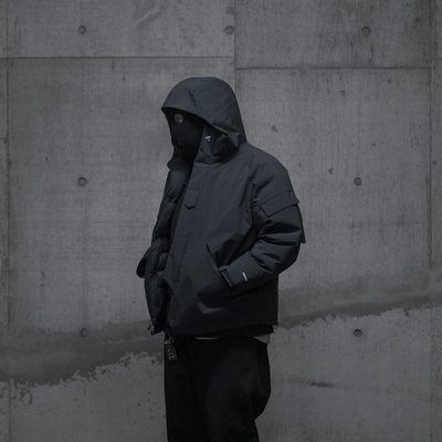 日本代购 Anders 军事硬壳连帽SONORA® AURA纤维羽绒夹克