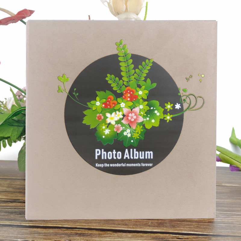 巧印像DIY相册烫画布面覆膜粘贴影集大本加厚相簿创意礼品包邮