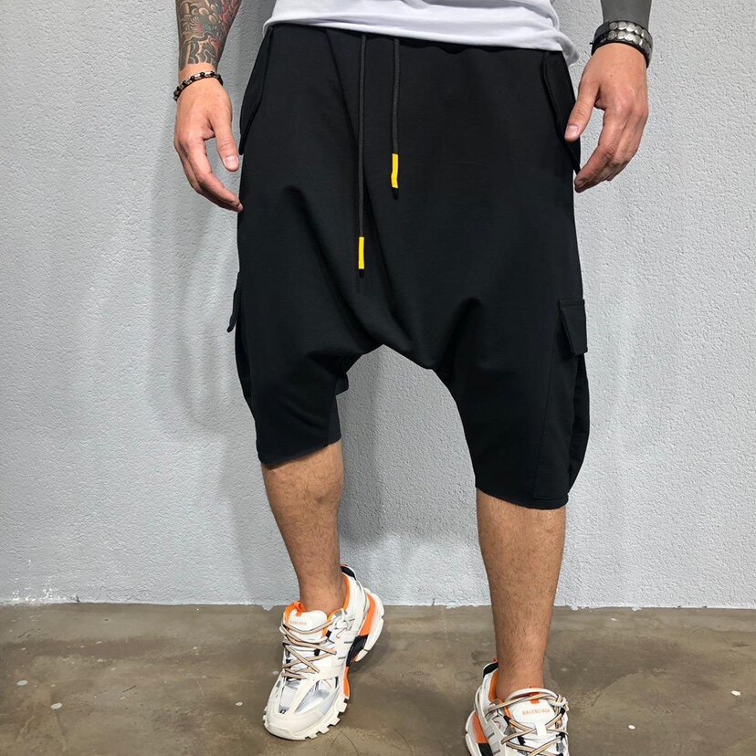 个性吊档裤个性舞蹈运动休闲哈伦休闲裤