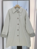 风衣女宽松显瘦百搭英伦风风衣外套 中长款 乖一点2026春新款 女装