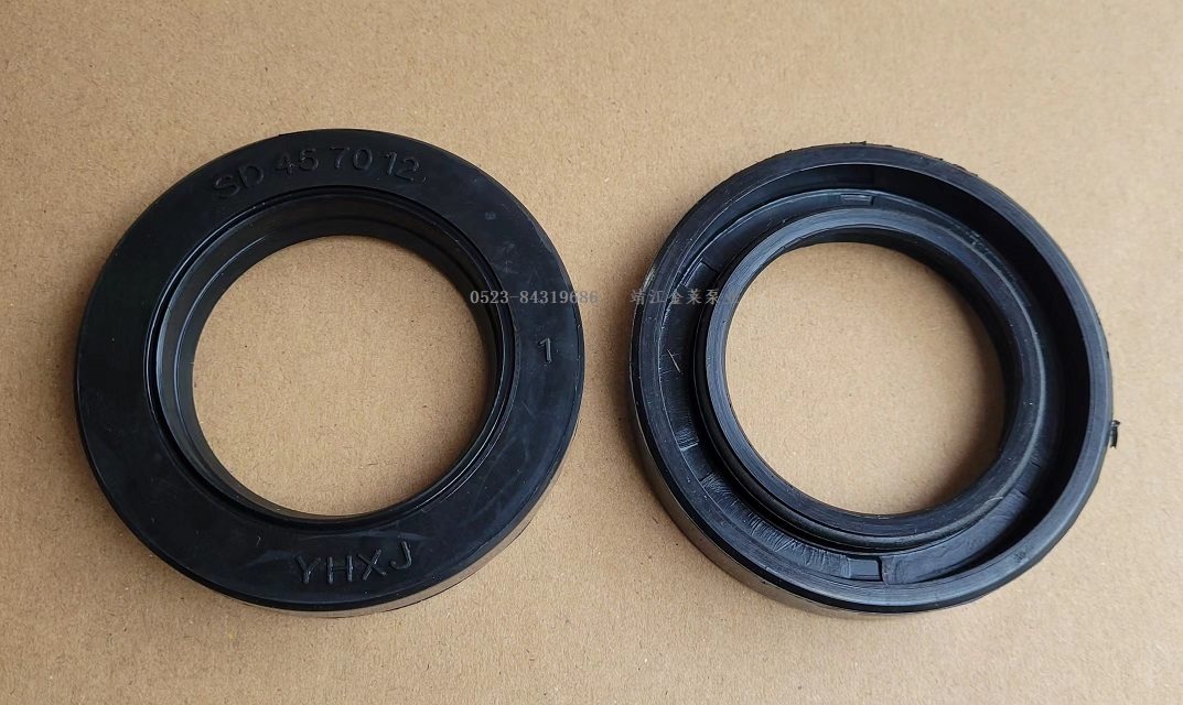 宜兴泵双唇口密封圈三元乙丙EPDM耐碱性溶剂SD45*70*12SD55*80*12