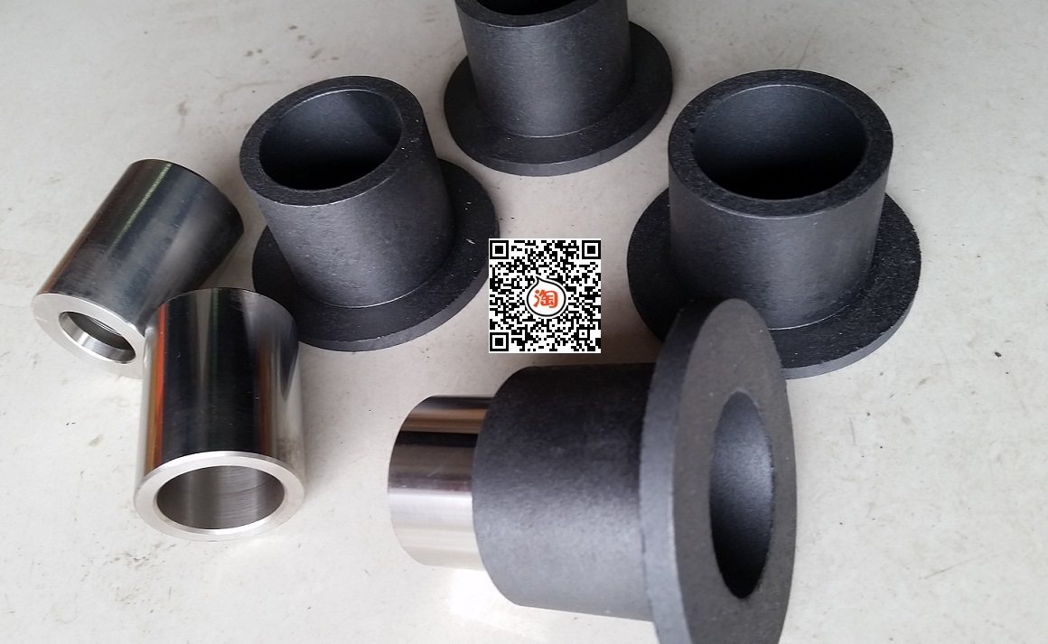 江苏泵 fy液下泵专用 聚四氟碳纤维石墨护套 石墨轴承套 石墨衬套