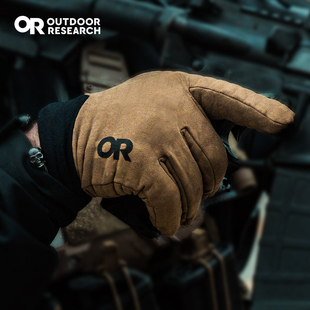 Outdoor Research OR抓绒手套男登山户外骑行保暖防风可触屏手套