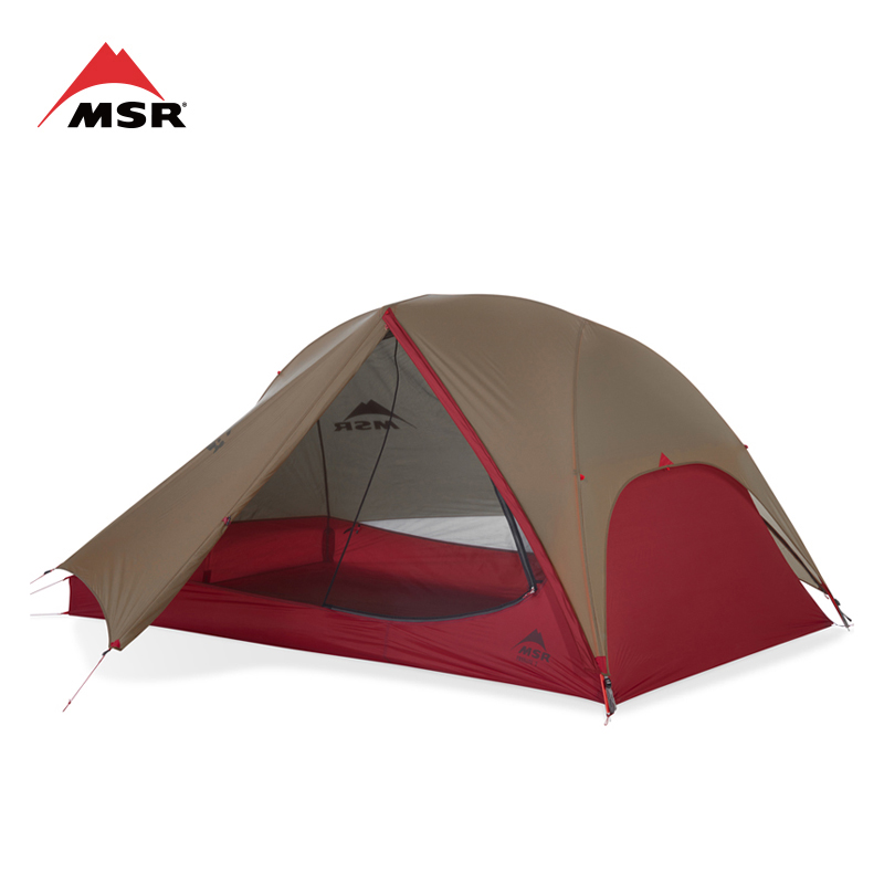 MSR户外露营双人帐篷空间超轻