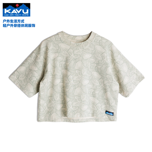 kavu女款短袖短款T恤
